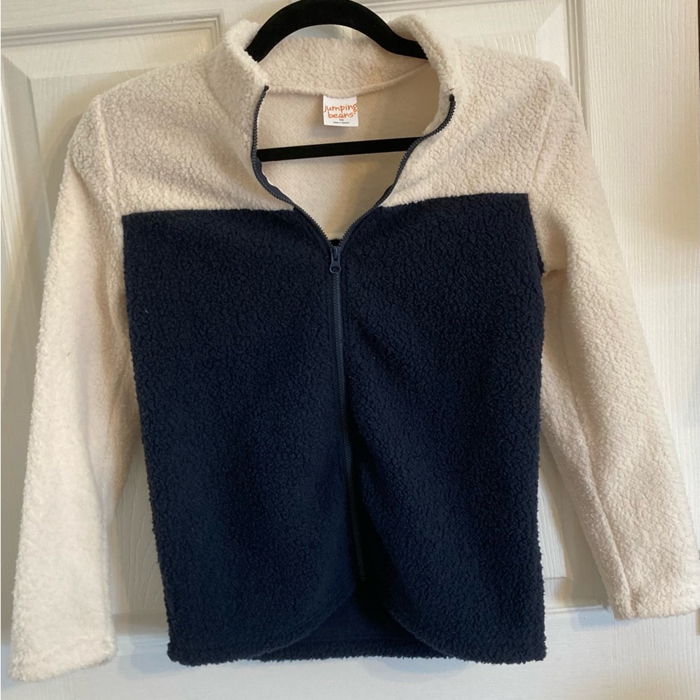 Kids size 10, lightweight the front jacket from jumping beans